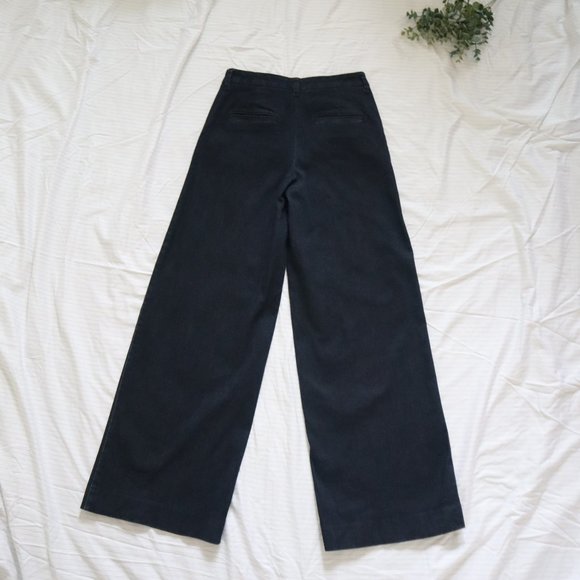 A NEW DAY Wide Leg High Rise Jeans Dark Wash 6 - Picture 5 of 12